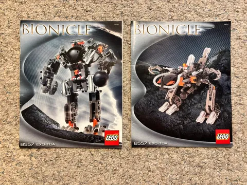 [ Instruction Manual ONLY ] LEGO BIONICLE: 8557 Exo-Toa Manuals
