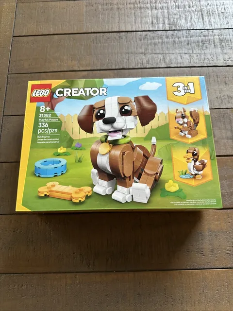 LEGO #31382 Creator 3-in-1 Playful Puppy 336 Pcs Factory Sealed 2026 NEW