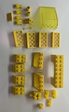 LEGO Mixed Lot Of 26 Pieces Windscreen Windshield Binoculars Odd Yellow