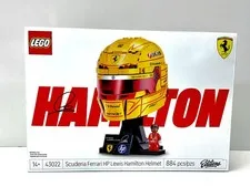 Lego Editions: Scuderia Ferrari HP Lewis Hamilton Helmet (#43022) | *NEW*