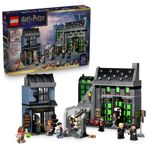 LEGO Harry Potter Knockturn Alley Wizarding Shops - Building Toy for Boys & Girl