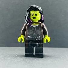 Lego Minifigure Gamora, Long Reddish Brown Coat sh0506 Super Heroes