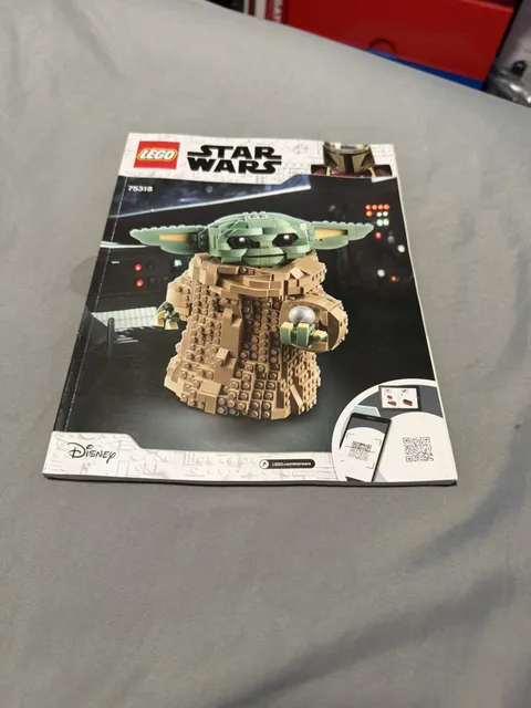 Lego (BOOK ONLY) 75318 Mandalorian - The Child - Star Wars 2021 - INSTRUCTIONS