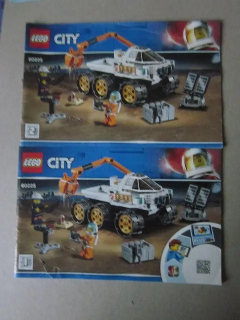Lego Building Instructions Instruction 60225 City Part 1 and 2 Part 1 and 2