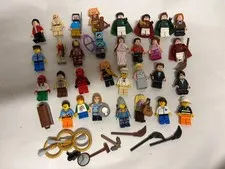 LEGO Minifigures Mixed Lot Of 30 Minecraft, Harry Potter, Star Wars.....