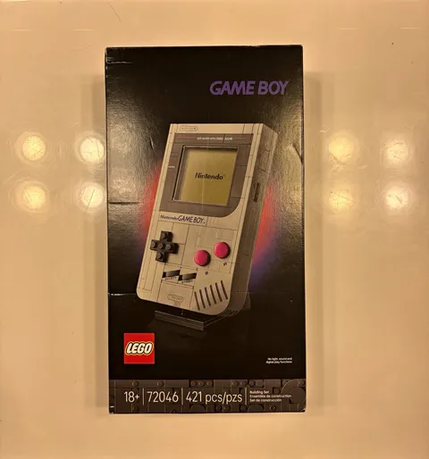 LEGO Game Boy Nintendo Set 72046 421pcs 18+ w/ Display Stand, Super Mario