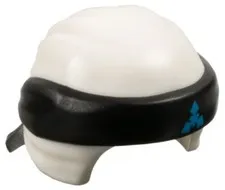 LEGO® Part 24496pb08 - Minifigure, Headgear Ninjago Wrap - Zane