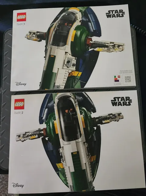 LEGO 75409 Jango Fetts Starship STAR WARS Manuals ONLY Complete Instructions Set