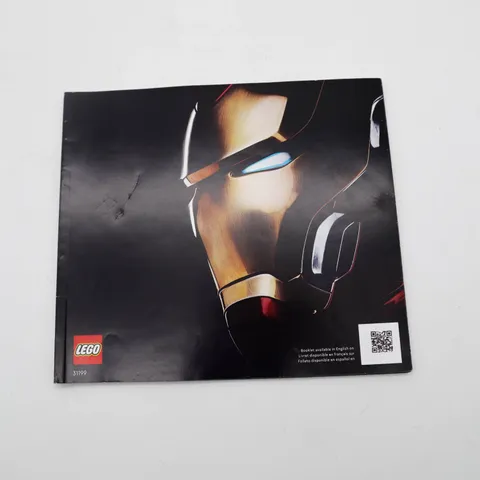 Lego Art 31199 Iron Man Instruction Manual Booklet Only