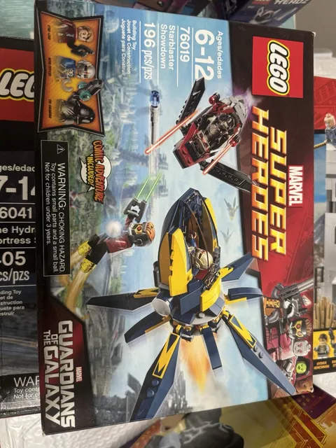 LEGO Super Heroes Starblaster Showdown 76019 196 pcs 6-12 Star-Lord SEALED NEW