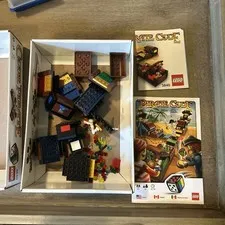 Lego Pirate Code Game 3840 - Complete w/ Instruction Books, Jewels, Skeleton Box