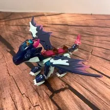 Lego Elves Rosalyns Helbredende Fantasy Dragon Building Toy - Blue and Pink