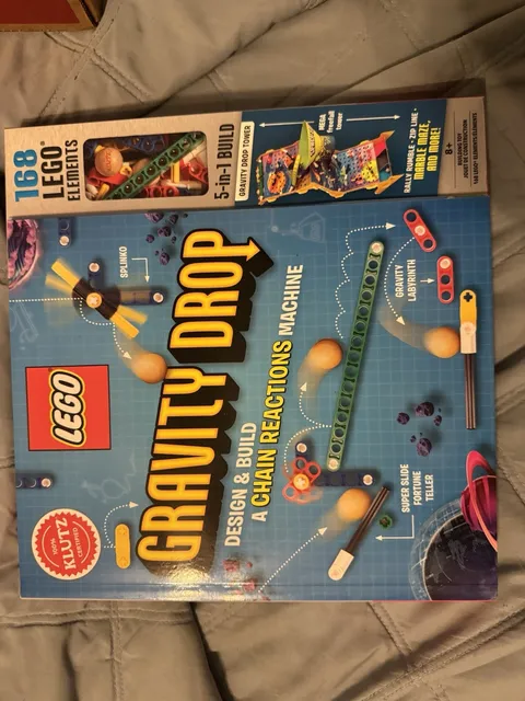 LEGO Gravity Drop Chain Reactions Machine Kit 168pcs Design & Build 8+ Box