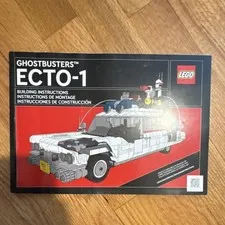 LEGO Ghostbusters Ecto-1 Illustrated Instruction Manual Booklet English