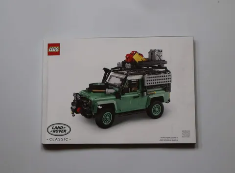 LEGO® Icons 10317 Land Rover Classic Defender 90 Instruction Manual Only!