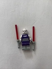 Lego Star Wars Asajj Ventress Minifigure With Lightsabers- Great Condition