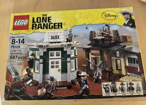 LEGO The Lone Ranger Colby City Showdown 79109 Complete Set 587 pcs Age 8-14