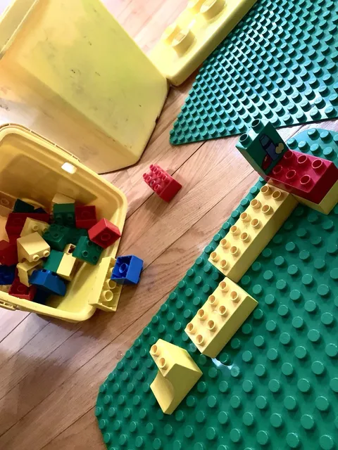 LEGO Duplo Sets, 3 Large Storage Buckets, & 3Baseplates
