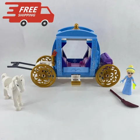 Lego Cinderella’s Dream Carriage Vehicle Horse & Minifigure From Set 41053