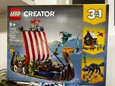 LEGO CREATOR: Viking Ship and the Midgard Serpent (31132)