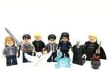 LEGO Harry Potter Minifigure Lot Voldemort Lucius Draco Harry Hedwig Patronus