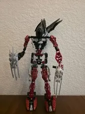 LEGO Bionicle Warrior #8953 Makuta Icarax Incomplete Used
