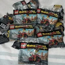 LEGO Monkie Kid 30341 Monkie Kid's Delivery Bike Retired Lot 26 Sets Total