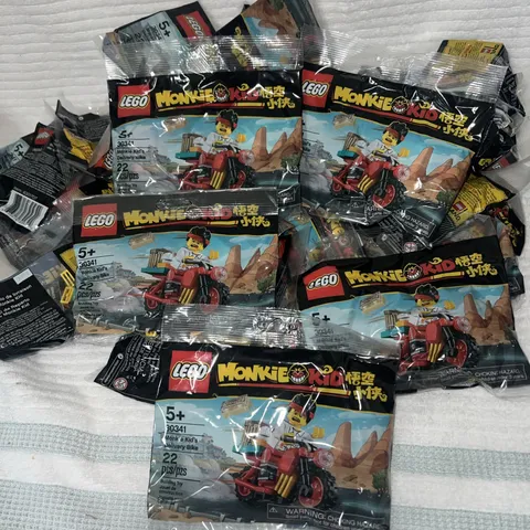 LEGO Monkie Kid 30341 Monkie Kid's Delivery Bike Retired Lot 26 Sets Total