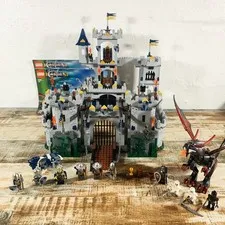 LEGO 7094 King's Castle Siege - 100% COMPLETE w/ Manuals - No Box