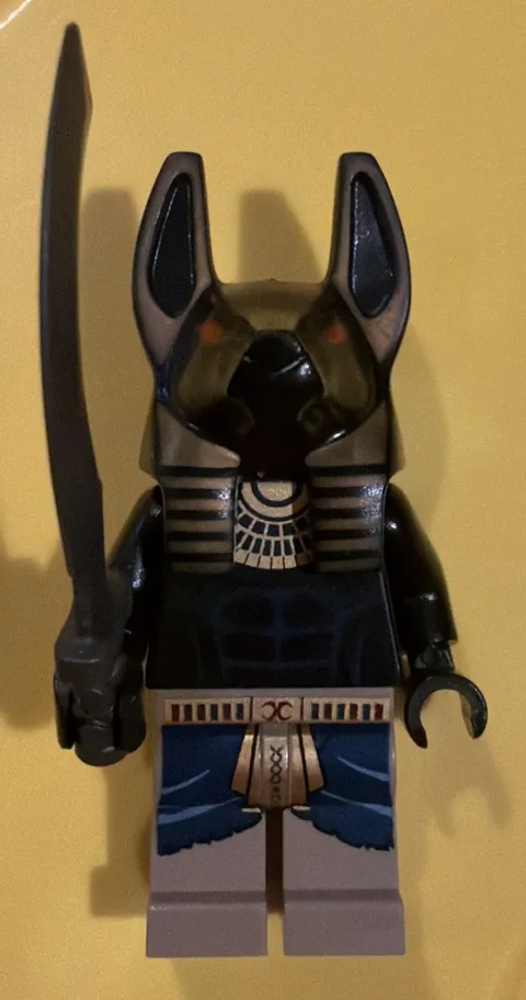 LEGO Anubis Guard Minifigure pha008 Pharaoh's Quest From Scorpion Pyramid 7327