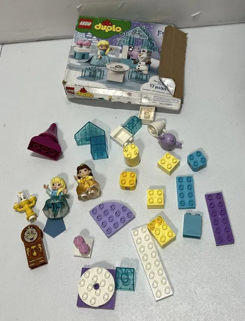 LEGO DUPLO Disney Frozen Beauty Belle Elsa Mixed Lot Figures Pieces As Is