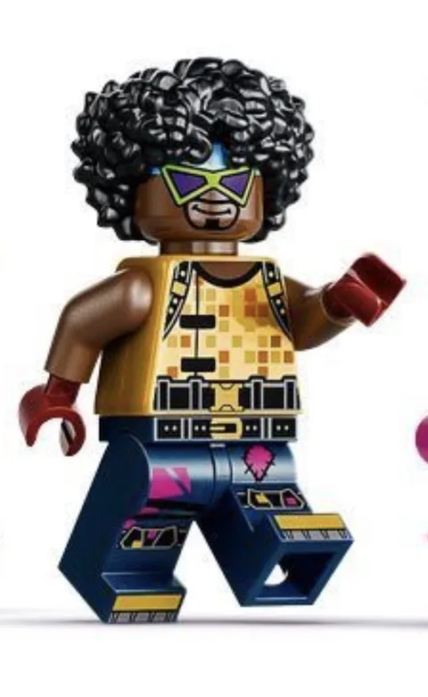 LEGO Fortnite Funk Ops Brand New Exclusive Minifigure from Set 77082 Rave Cave