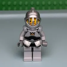 Lego Crown Knight Minifigure cas380 Castle 852271 CMF Rare Retired Fantasy F12