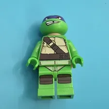 Lego Teenage Mutant Ninja Turtles TMNT Donatello Gritted Teeth Minifigure 79105