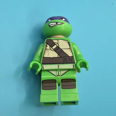Lego Teenage Mutant Ninja Turtles TMNT Donatello Gritted Teeth Minifigure 79105