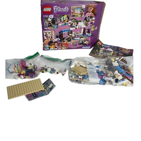 LEGO Friends Olivia's Cupcake Cafe    41366 Incomplete Bags 2 & 3 Sealed