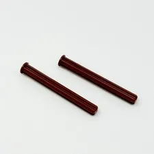 15462 LEGO Technic Axle 5 w/ Stop REDDISH BROWN (2)