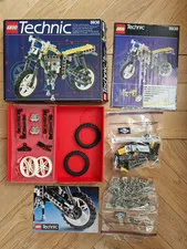 Lego vintage 8838 Shock Cycle complete with box and instructions & inner plastic