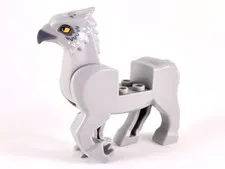 LEGO® Part 50100c01pb01 - Hippogriff Body with Dark Bluish Gray Beak