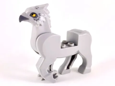 LEGO® Part 50100c01pb01 - Hippogriff Body with Dark Bluish Gray Beak