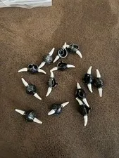 Lego Viking Helmets - Glued from chess set