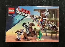 The Lego Movie Getaway Glider (70800) Instruction Manual ONLY