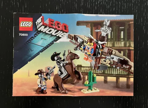 The Lego Movie Getaway Glider (70800) Instruction Manual ONLY
