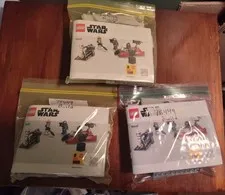 LEGO Star Wars 75449 Siege of Mandalore Battle Pack Build only LOT OF 3