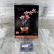 LEGO Botanicals Mini Orchid Building Set - Artificial- 10343 | Brand New