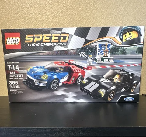 LEGO Speed Champions: 2016 Ford GT & 1966 Ford GT40 (75881) 366 pcs 7-14