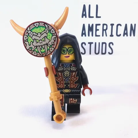 LEGO NINJAGO Loyalist Leader Dr LaRow Minifigure 71861 Legacy Old Town