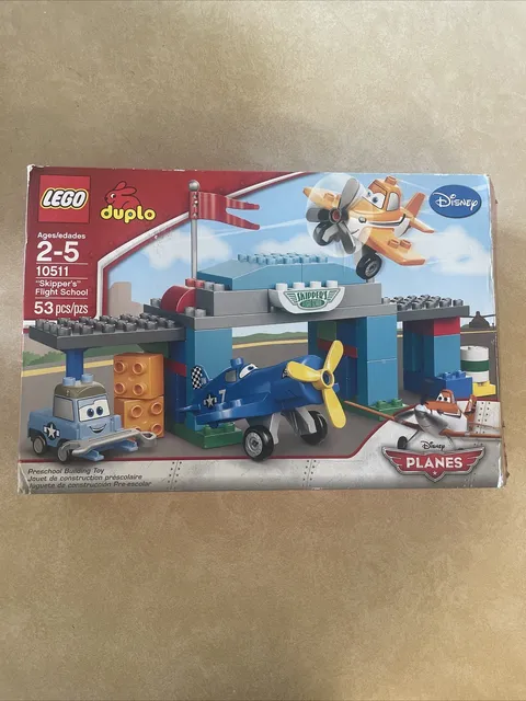 Lego Duplo 10511 Skippers Flight School Complete with/extras See pix/description