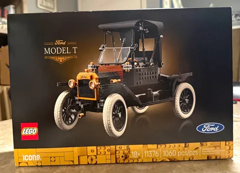 LEGO Icons: Ford Model T (11376) 1060pcs 18+ 1:1 Plastic Building Set