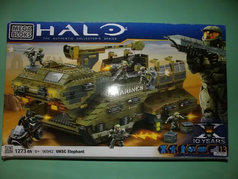 MEGA BLOKS UNSC ELEPHANT 96942 NEW and RARE